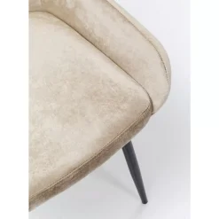 KARE Design Stühle-Stuhl East Side Champagne Xl