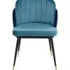 KARE Design Stühle-Stuhl Hojas Blau