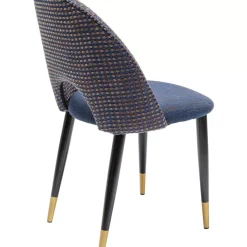 KARE Design Stühle-Stuhl Hudson Blau
