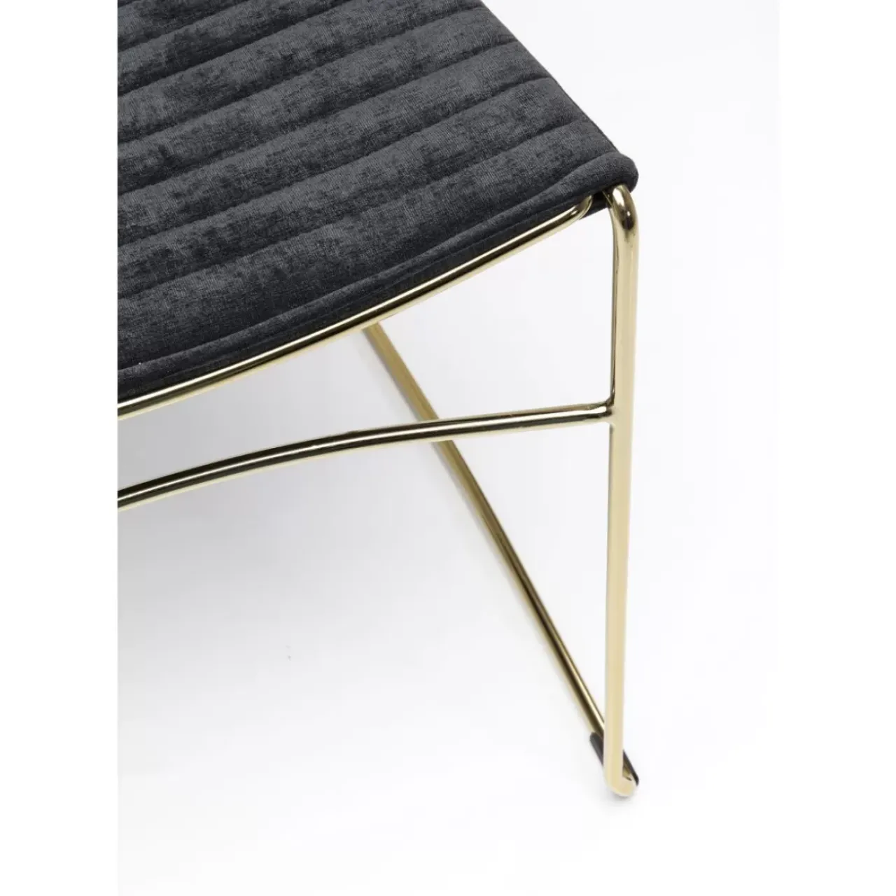 KARE Design Stühle-Stuhl Hugo Schwarz Gold
