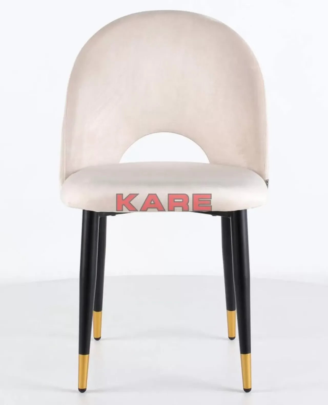 KARE Design Stühle-Stuhl Iris Velvet Beige