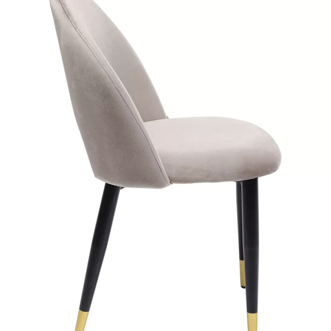 KARE Design Stühle-Stuhl Iris Velvet Beige