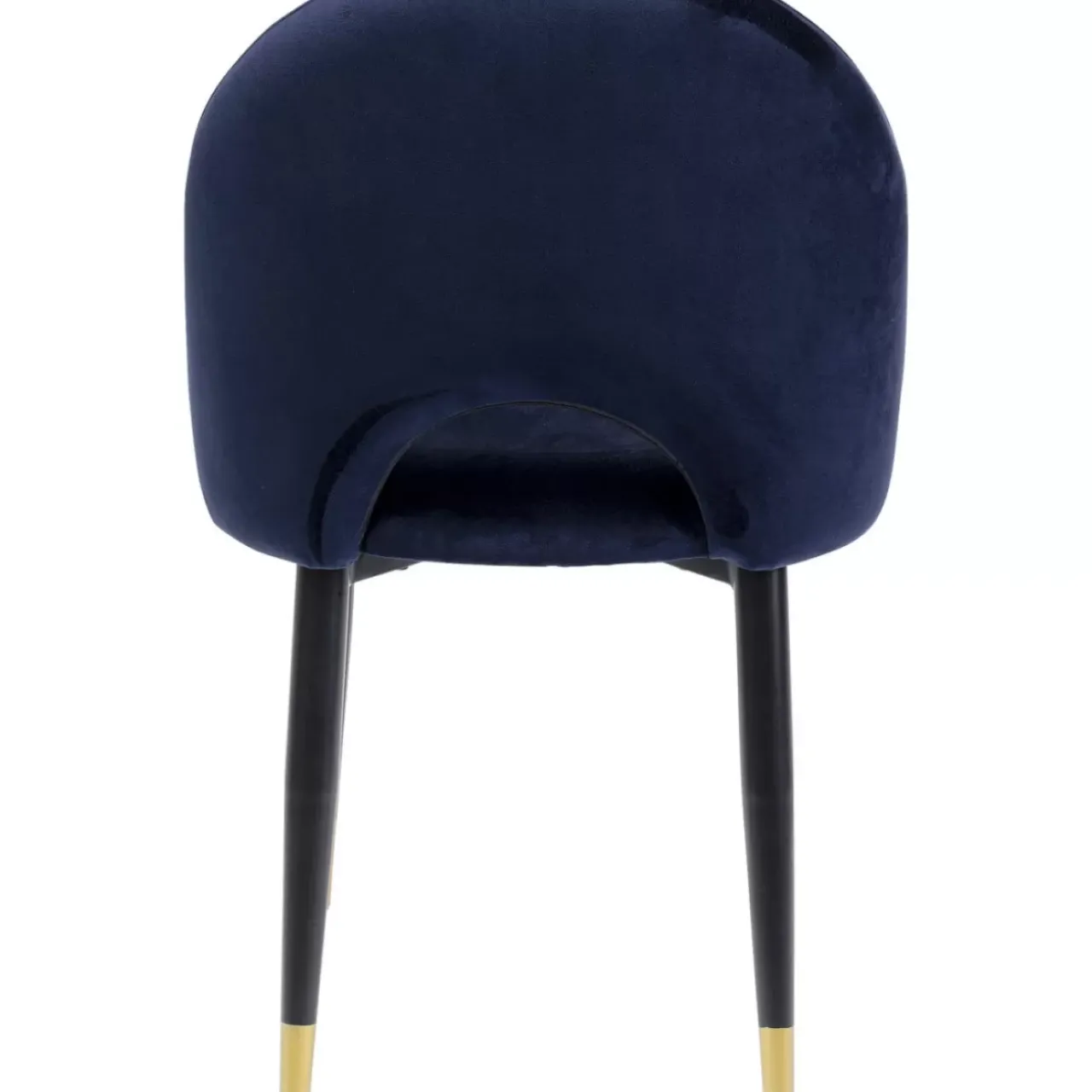 KARE Design Stühle-Stuhl Iris Velvet Blau (2/Set)