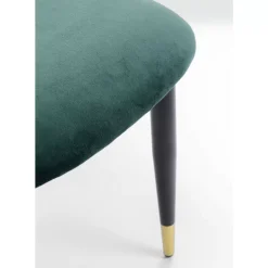 KARE Design Stühle-Stuhl Iris Velvet Grun