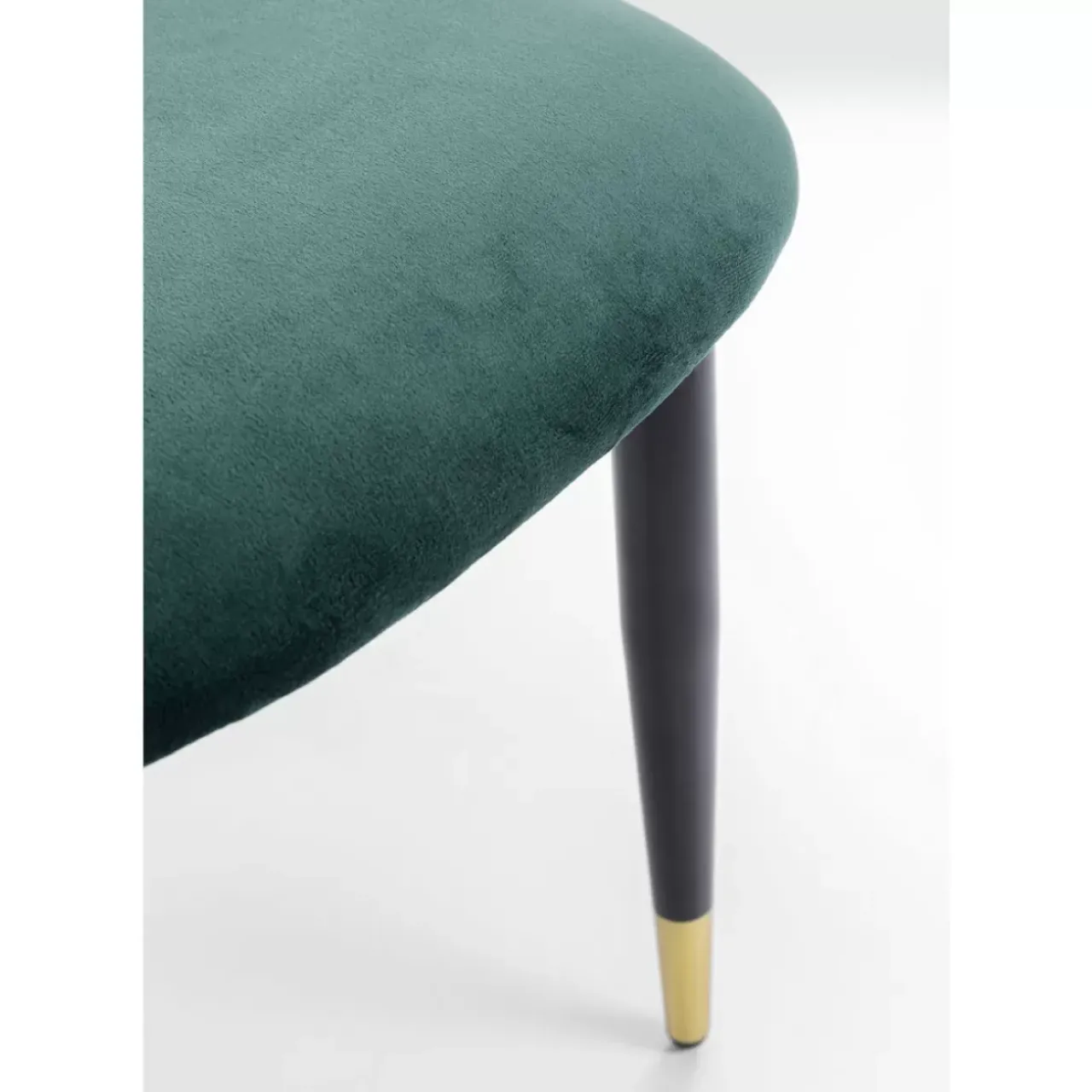 KARE Design Stühle-Stuhl Iris Velvet Grun