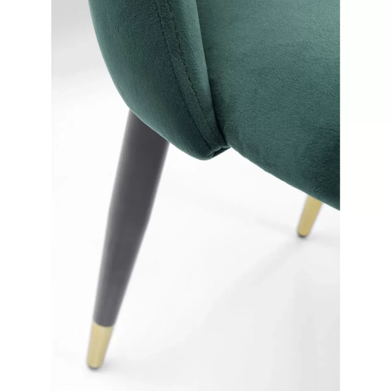 KARE Design Stühle-Stuhl Iris Velvet Grun