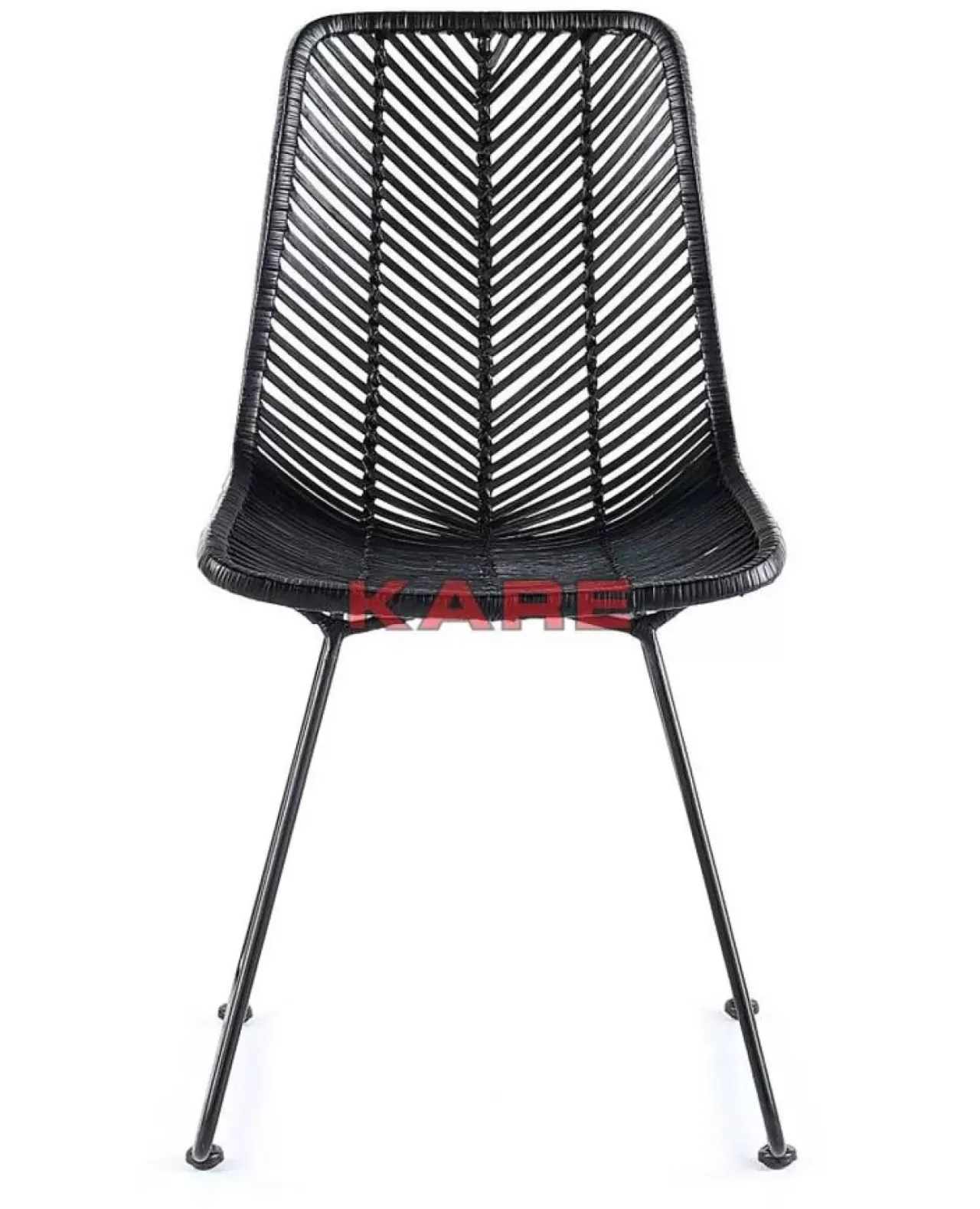 KARE Design Stühle-Stuhl Ko Lanta Schwarz