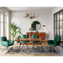 KARE Design Stühle-Stuhl Mila Grun
