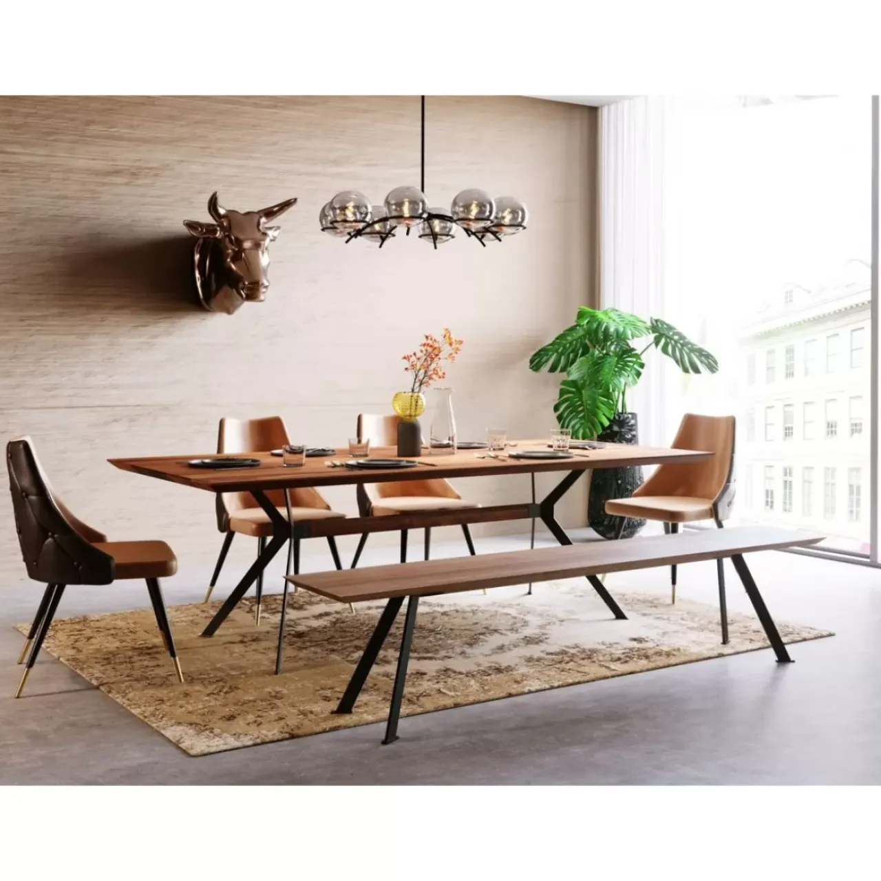 KARE Design Stühle-Stuhl Urban Desire Braun