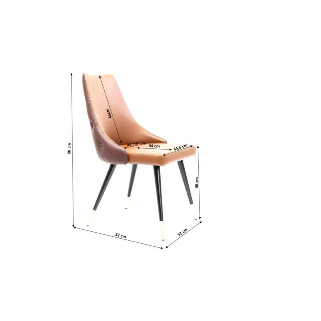 KARE Design Stühle-Stuhl Urban Desire Braun
