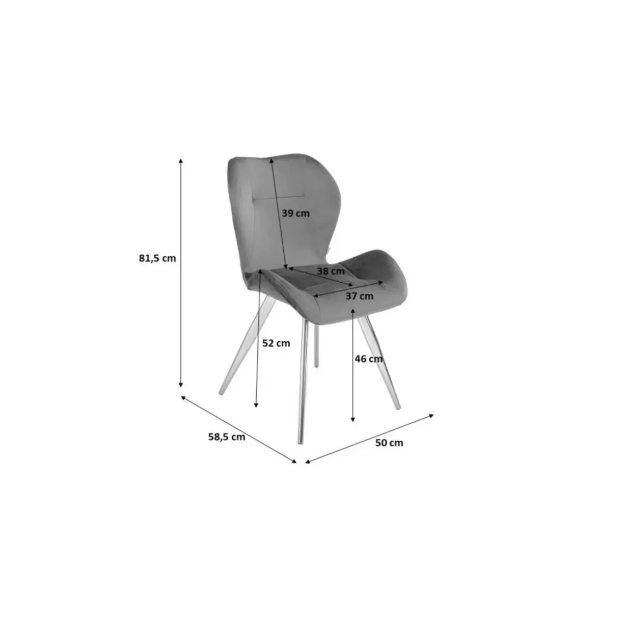 KARE Design Stühle-Stuhl Viva Curry
