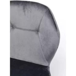 KARE Design Stühle-Stuhl Viva Grau Chrom