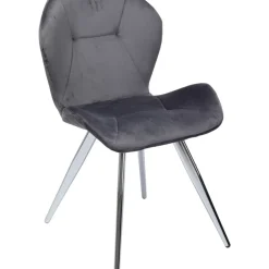 KARE Design Stühle-Stuhl Viva Grau Chrom