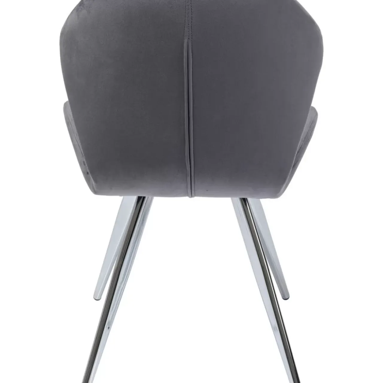 KARE Design Stühle-Stuhl Viva Grau Chrom