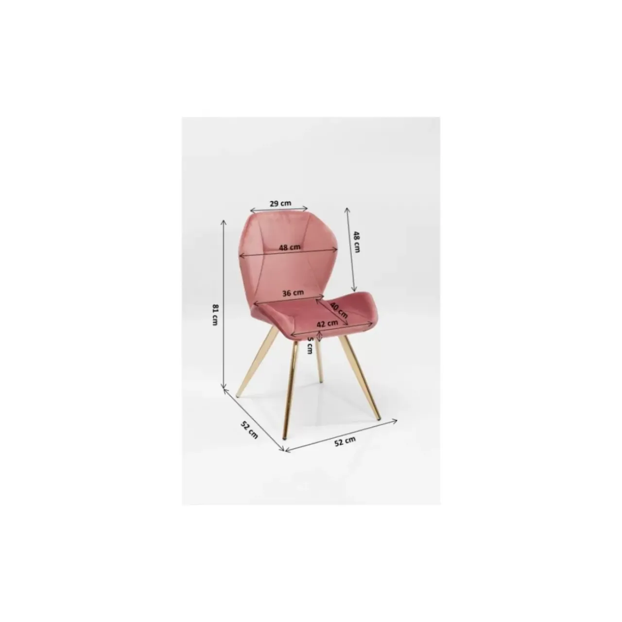 KARE Design Stühle-Stuhl Viva Rose