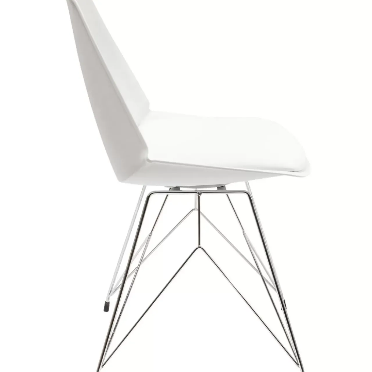KARE Design Stühle-Stuhl Wire White