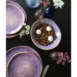 KARE Design Geschirr & Tischaccessoires-Teller Shirley Violett O21Cm