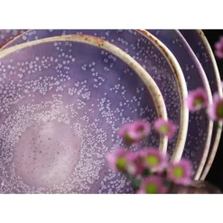 KARE Design Geschirr & Tischaccessoires-Teller Shirley Violett O26Cm