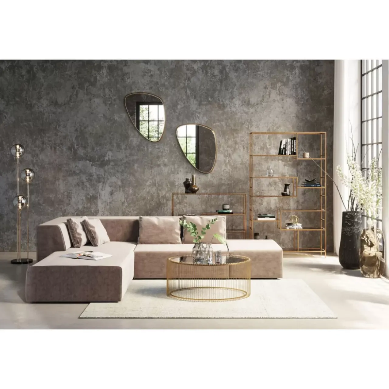 KARE Design Teppiche-Teppich Cosy Classic Creme 170X240Cm