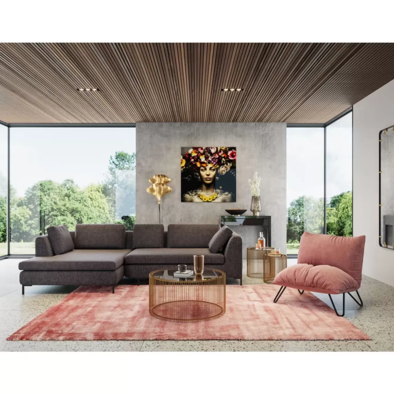 KARE Design Teppiche-Teppich Cosy Girly 170X240Cm