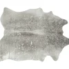 KARE Design Teppiche-Teppich Hide Acid Wash Silber