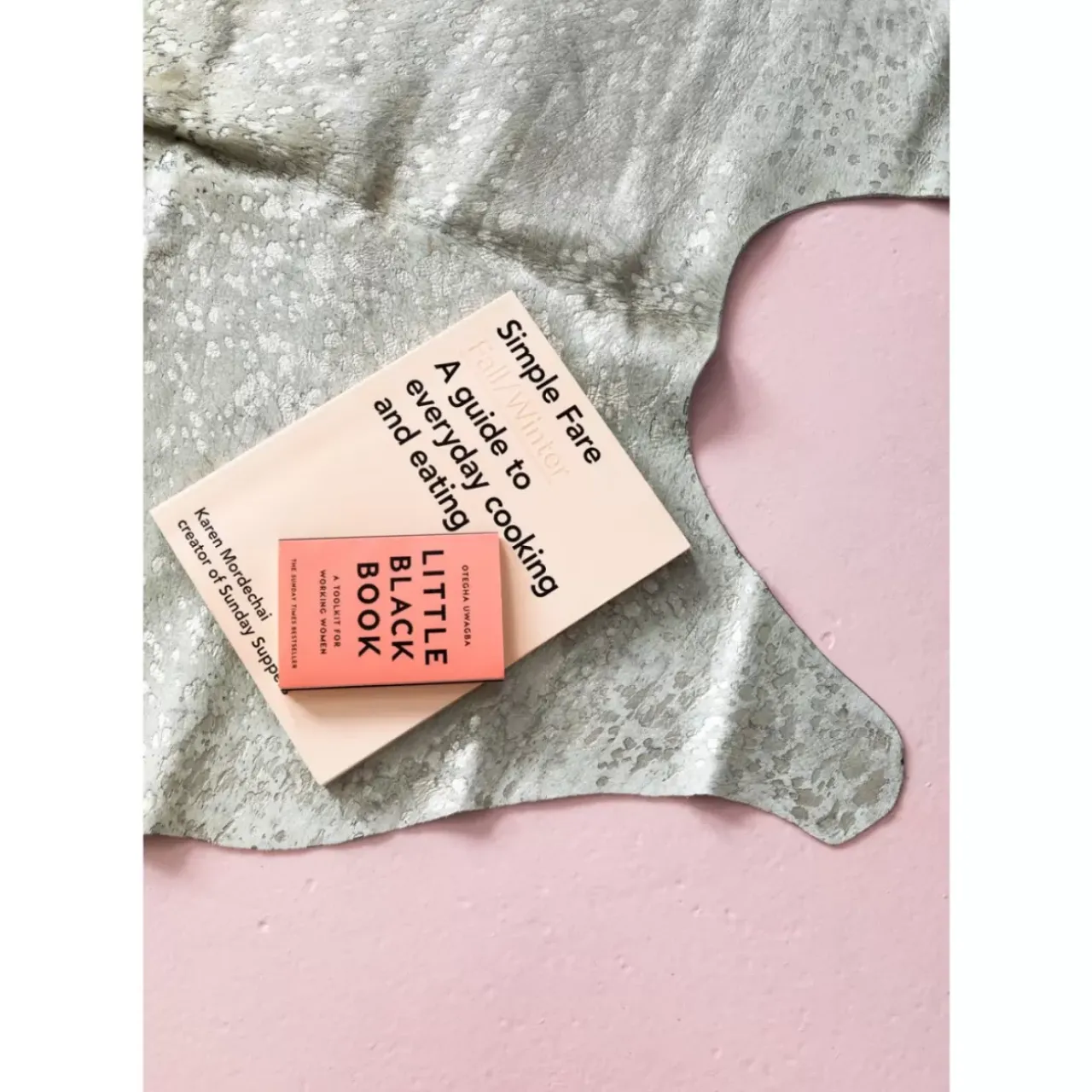 KARE Design Teppiche-Teppich Hide Acid Wash Silber