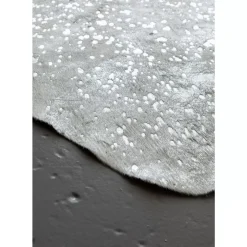 KARE Design Teppiche-Teppich Hide Acid Wash Silber