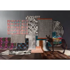 KARE Design Teppiche-Teppich Kelim Pop Grey 170X240Cm