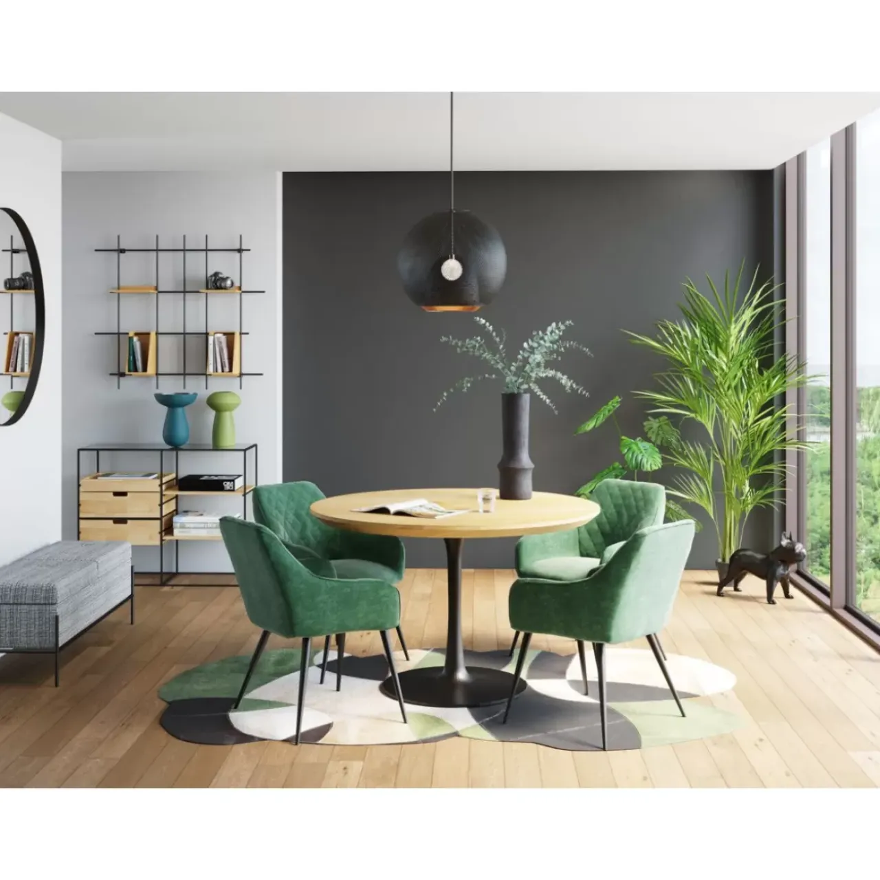 KARE Design Teppiche-Teppich Ovado Colore 170X240Cm