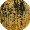 KARE Design Teppiche-Teppich Silja Gelb O200Cm