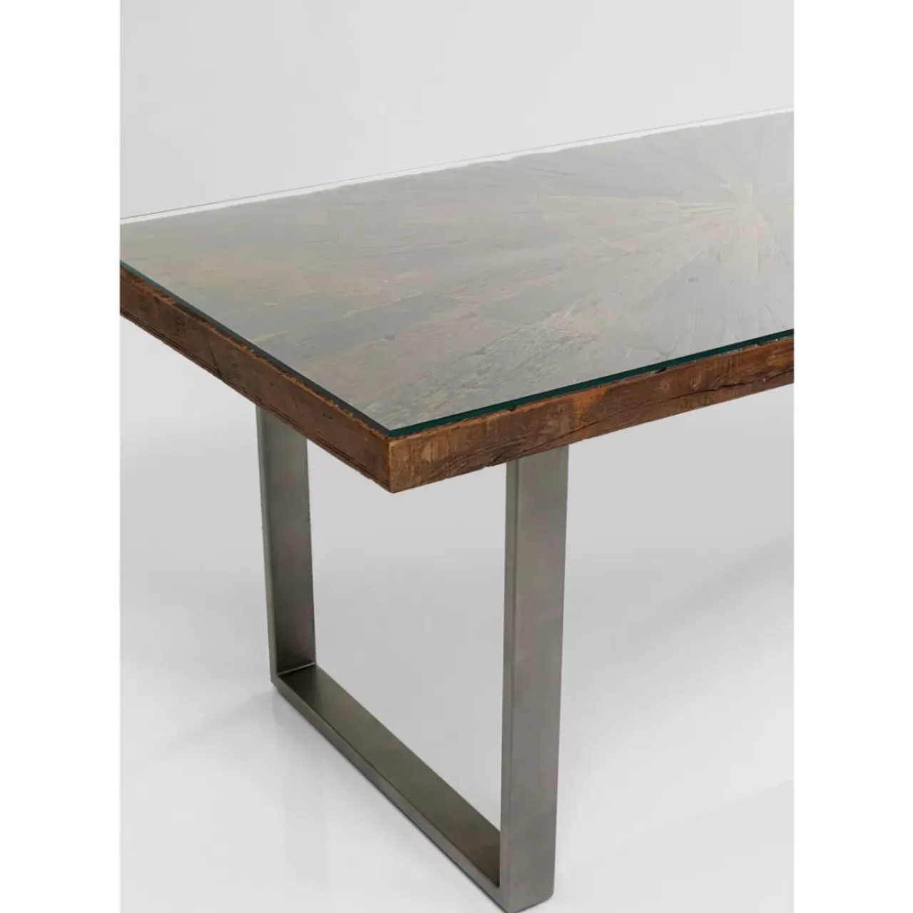 KARE Design Tische-Tisch Conley Rohstahl 180X90