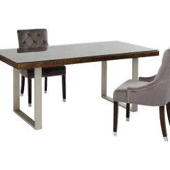 KARE Design Tische-Tisch Conley Silber 180X90