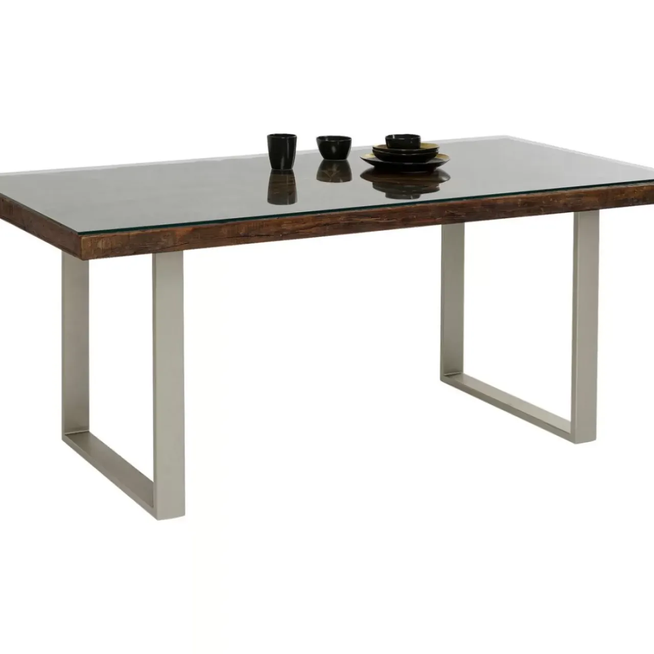 KARE Design Tische-Tisch Conley Silber 180X90