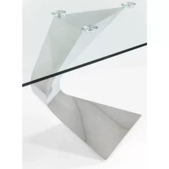KARE Design Tische-Tisch Gloria Chrome 200X100Cm