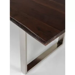 KARE Design Tische-Tisch Harmony Dunkel Chrom 180X90