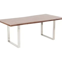 KARE Design Tische-Tisch Harmony Dunkel Chrom 200X100