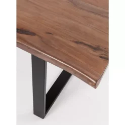 KARE Design Tische-Tisch Harmony Dunkel Chrom 200X100