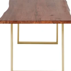 KARE Design Tische-Tisch Harmony Dunkel Messing 180X90