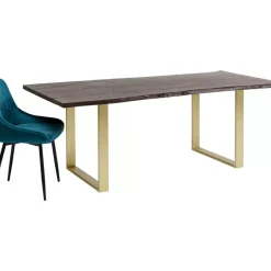 KARE Design Tische-Tisch Harmony Dunkel Messing 160X80