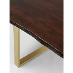 KARE Design Tische-Tisch Harmony Dunkel Messing 160X80