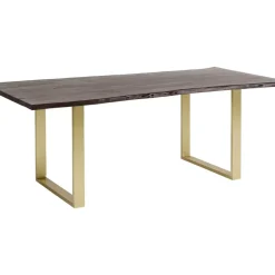 KARE Design Tische-Tisch Harmony Dunkel Messing 200X100