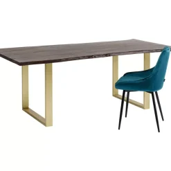 KARE Design Tische-Tisch Harmony Dunkel Messing 200X100