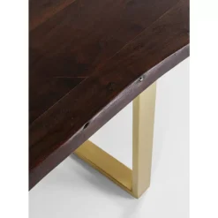 KARE Design Tische-Tisch Harmony Dunkel Messing 200X100