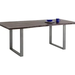 KARE Design Tische-Tisch Harmony Dunkel Rohstahl 180X90