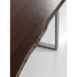 KARE Design Tische-Tisch Harmony Dunkel Rohstahl 200X100
