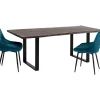 KARE Design Tische-Tisch Harmony Dunkel Schwarz 200X100