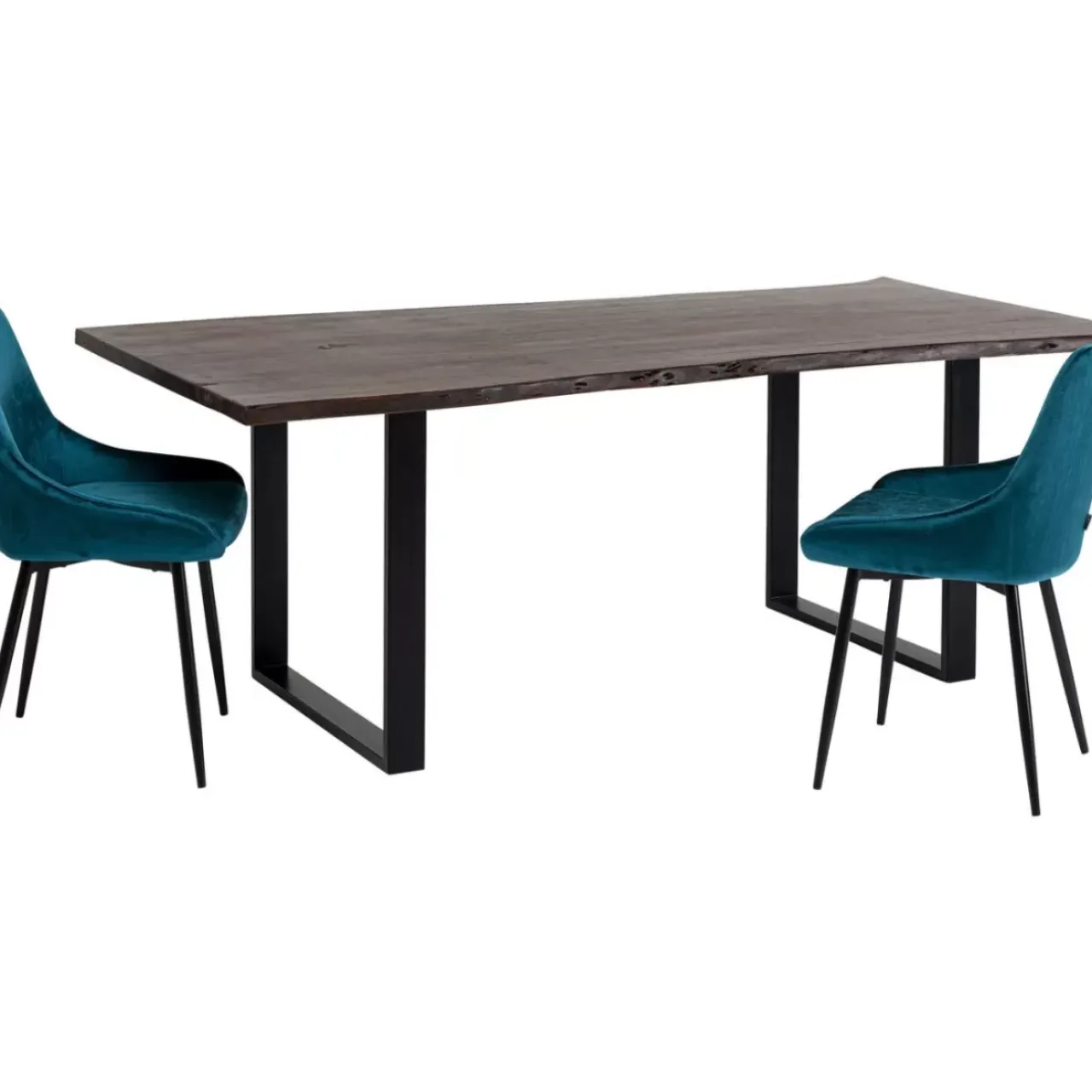 KARE Design Tische-Tisch Harmony Dunkel Schwarz 200X100