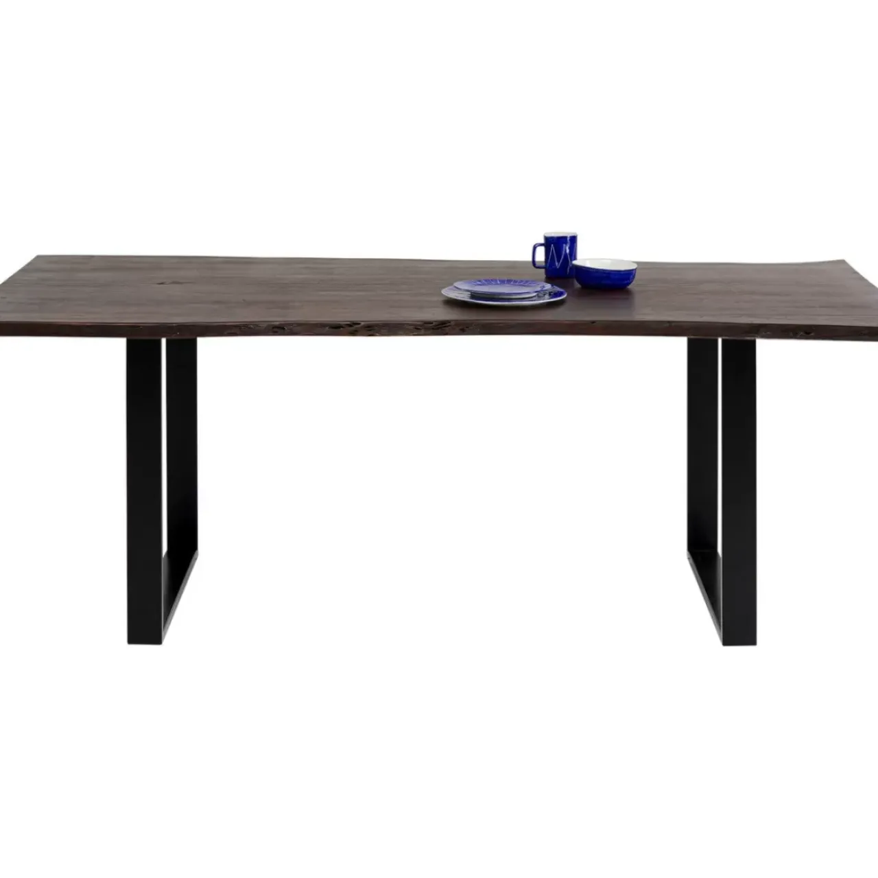 KARE Design Tische-Tisch Harmony Dunkel Schwarz 200X100