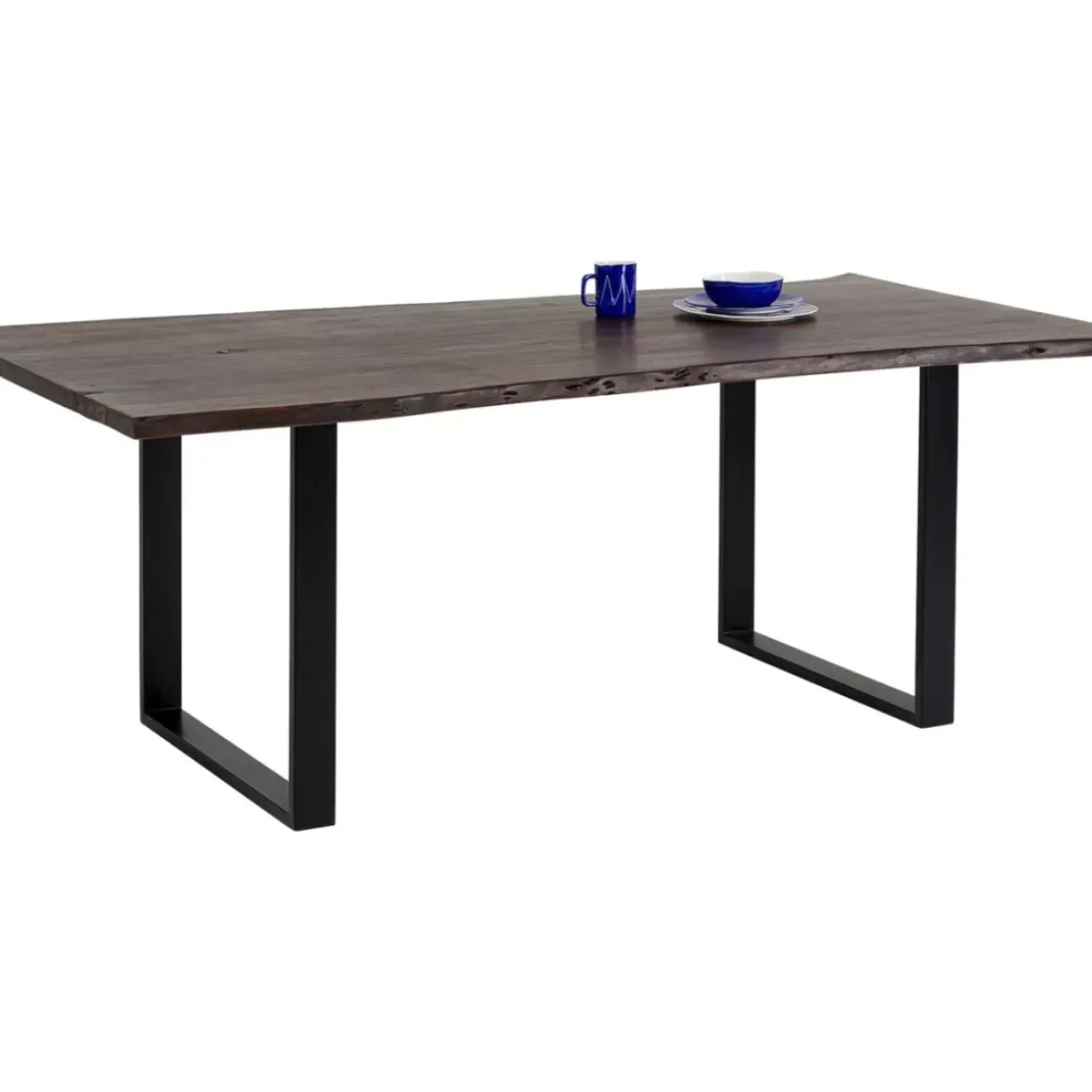 KARE Design Tische-Tisch Harmony Dunkel Schwarz 160X80