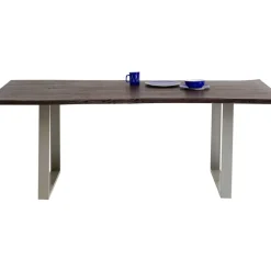 KARE Design Tische-Tisch Harmony Dunkel Silber 160X80